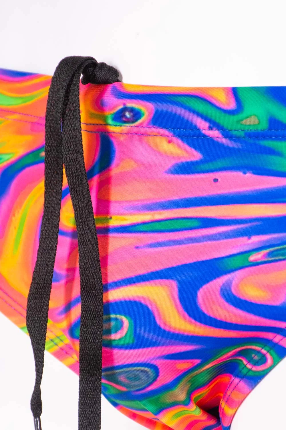 Men's Printed Diver-Style Swimsuit