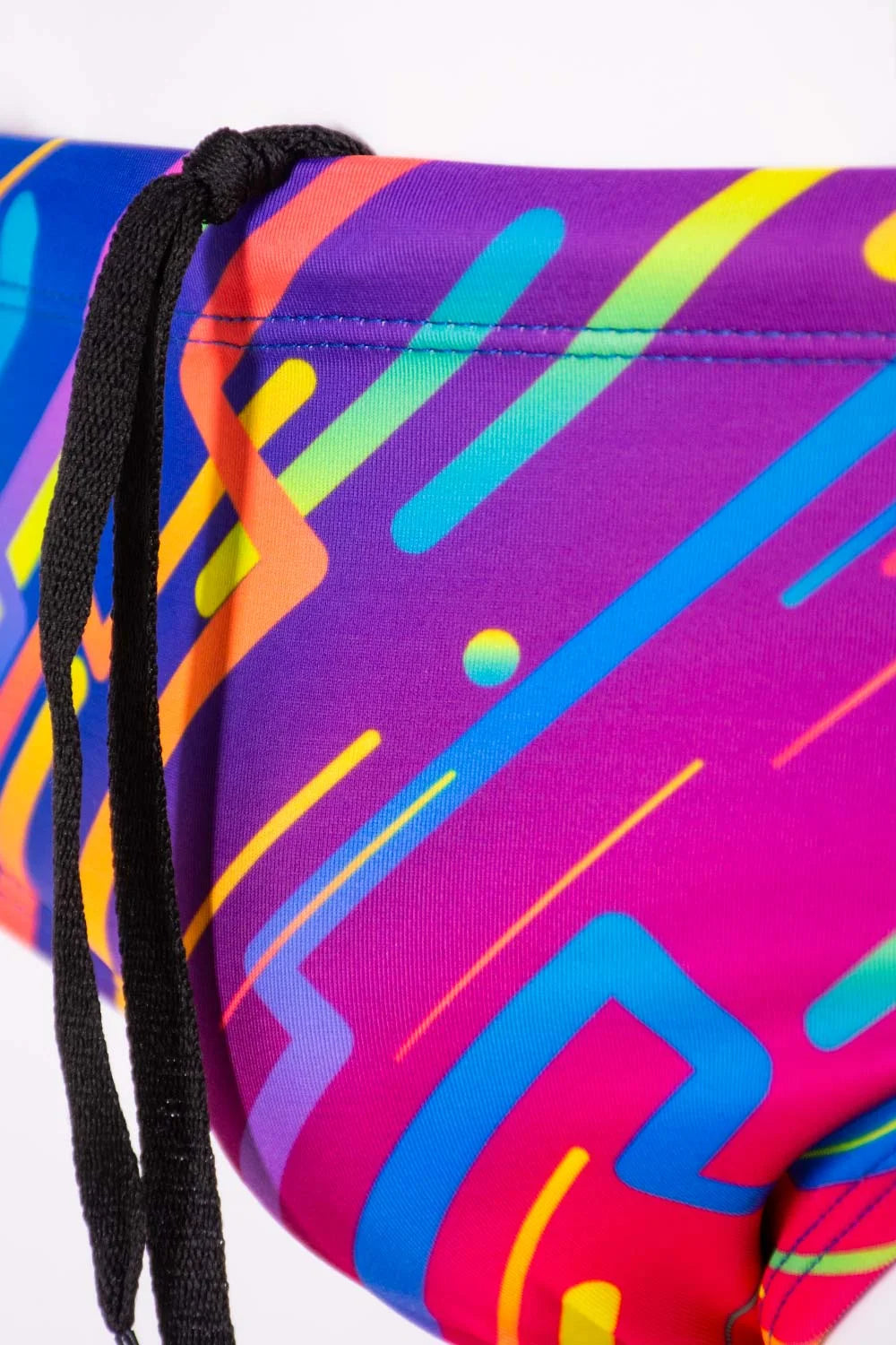 Men's Printed Diver-Style Swimsuit