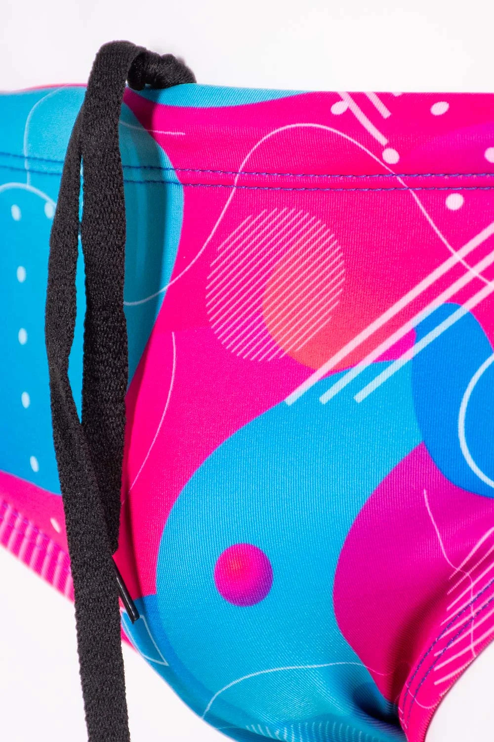 Men's Printed Diver-Style Swimsuit