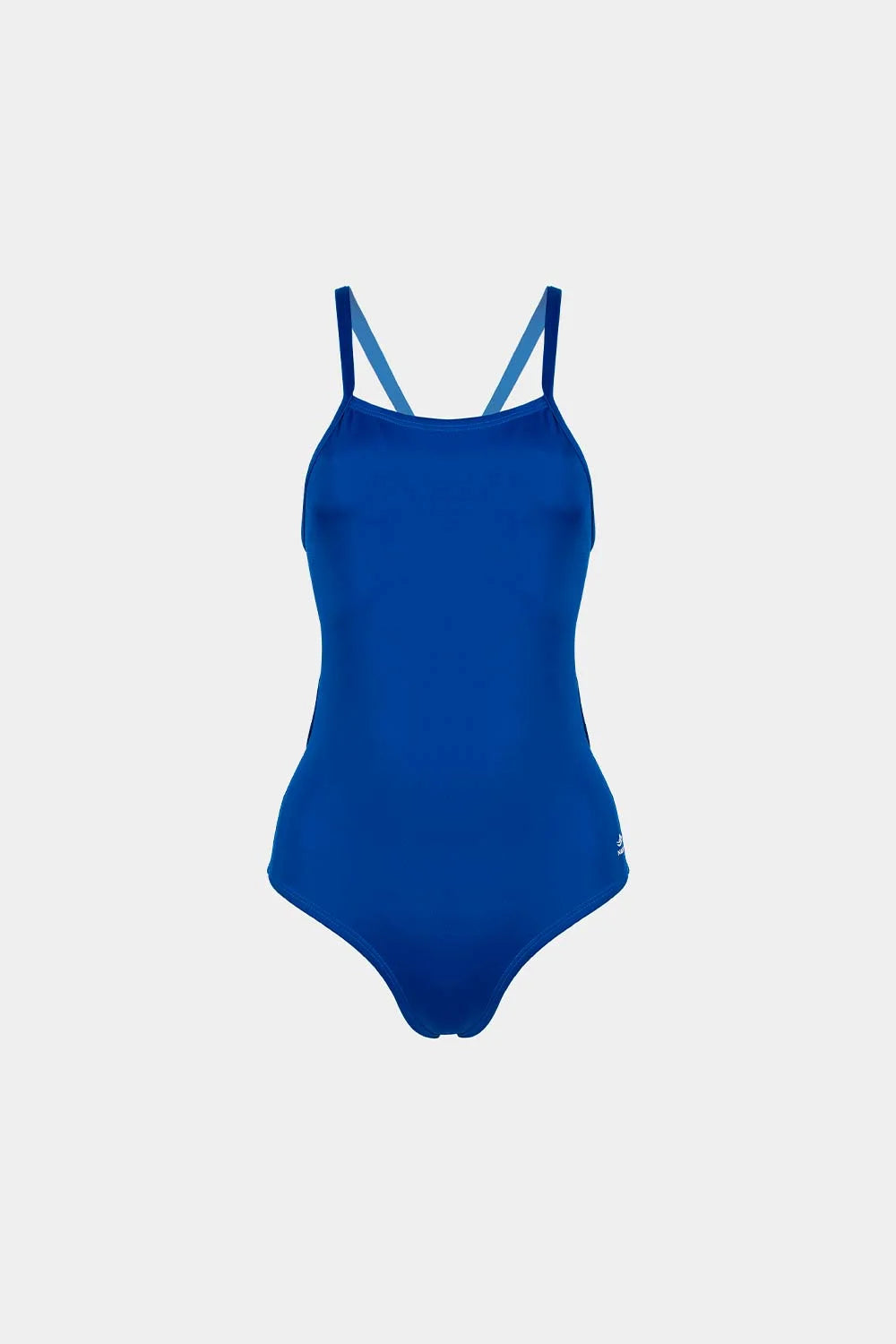 Double Strip One-Piece Swimsuit by Bikini Uni - ENTERO DOBLE TIRA ESENCIAL AZUL ROYAL FRENTE