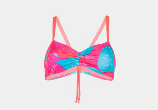 Sport Bikini Top by Bikini Uni - front flatlay view