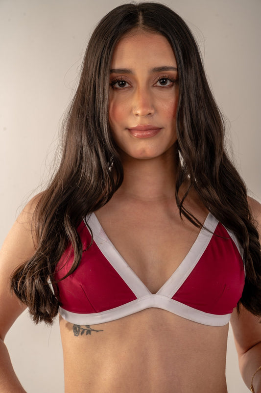 Ameri-Cali Top by Bikini Uni - front flatlay view