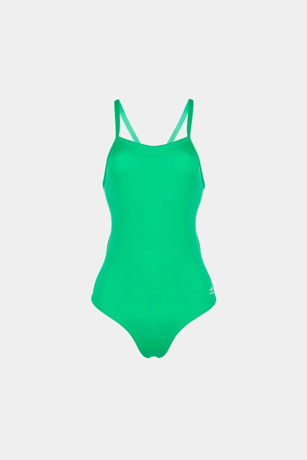 Double Strip One-Piece Swimsuit by Bikini Uni - Verde